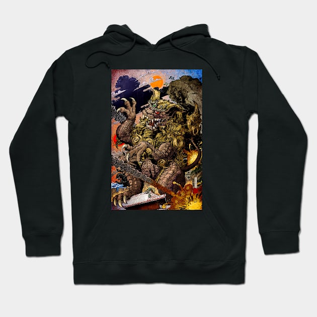 Godzilla Barong Hoodie by Bentonhio